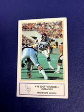 1986 Frito Lay Minnesota Vikings Police #5 Scott Studwell - Rare (B) Low Grade