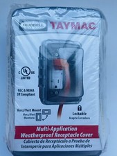 Taymac / Hubble Weatherproof Outlet Cover NIP