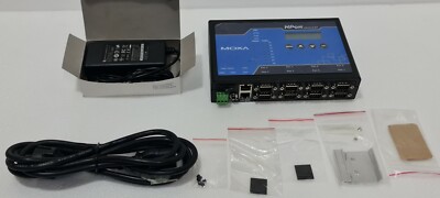 MOXA Modell: NPORT 5650-8-DT Deskstop Gerät Server 12-48VDC P/N: 1201056500012