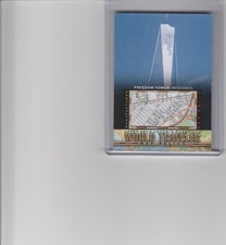 2017 GOODWIN CHAMPIONS FREEDOM TOWER WORLD TRAVELER MAP RELIC WT-15 NM CONDITION