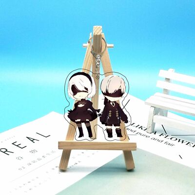 Keychain Widget NieR:Automata Key Ring Charm Key Pendant Keyring Bag Gift #11