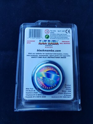 BLACK MAMBA REGENERATION　ヨーヨー Abbe Toys Black Mamba Regeneration 2000 Blue Rare Colour! YoYo | eBay