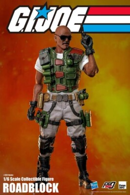 ThreeZero FigZero 1/6 G.I. Joe Roadblock Scale Action Figure USA IN STOCK