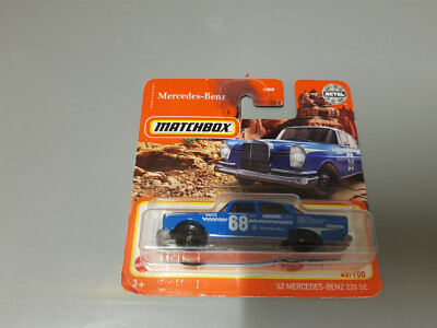 K-16 Matchbox Mercedes 220 SE blau OVP