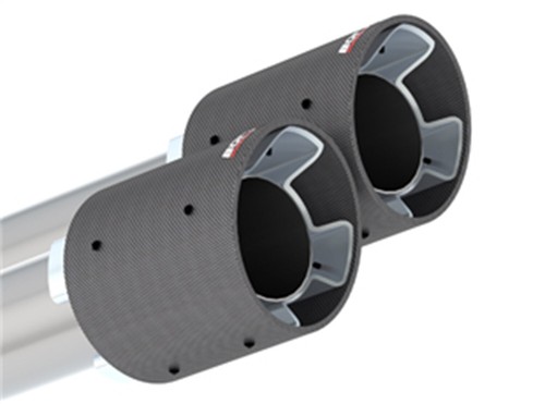 Borla 60673CF Exhaust Tip Fits 18-21 Grand Cherokee (WK2) - Picture 3 of 3