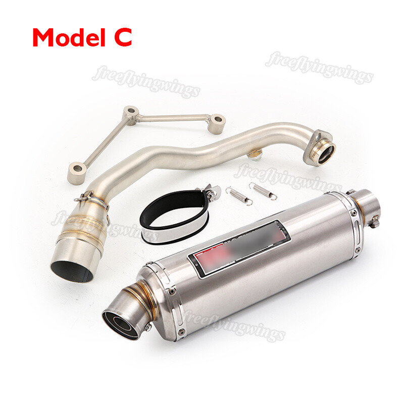 For Yamaha BWS 125 Zuma 125 Exhaust Tips Muffler Connect Front Pipe