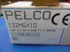 Pelco 13M6X10 motorized zoom lens