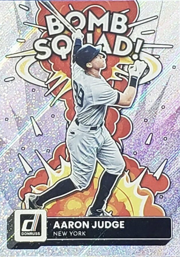 Aaron Judge 2022 Panini Donruss Bomb Squad | eBay