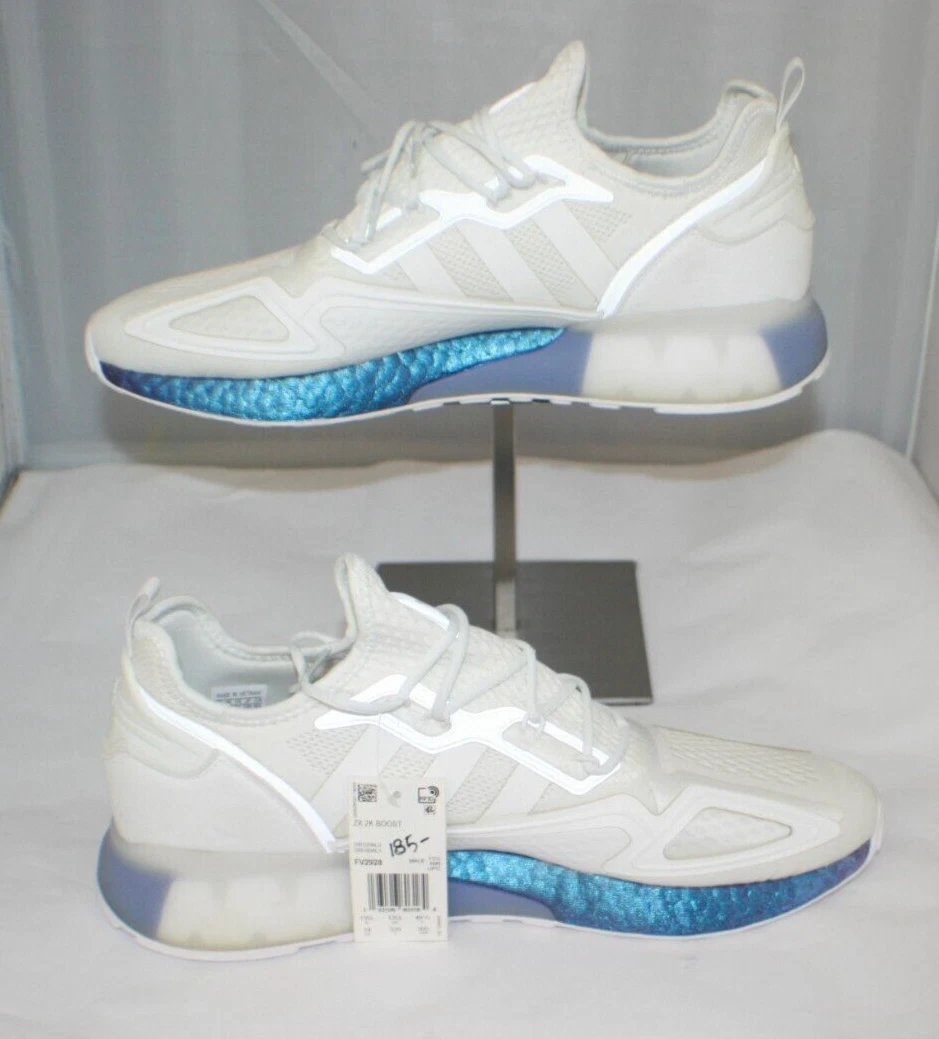 adidas ZX 2K Boost White Boost Blue Violet for Sale | Authenticity