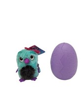 Hatchimals Glittering Garden Plush Clip-On 3.5 Teal Black Purple Spin Master New