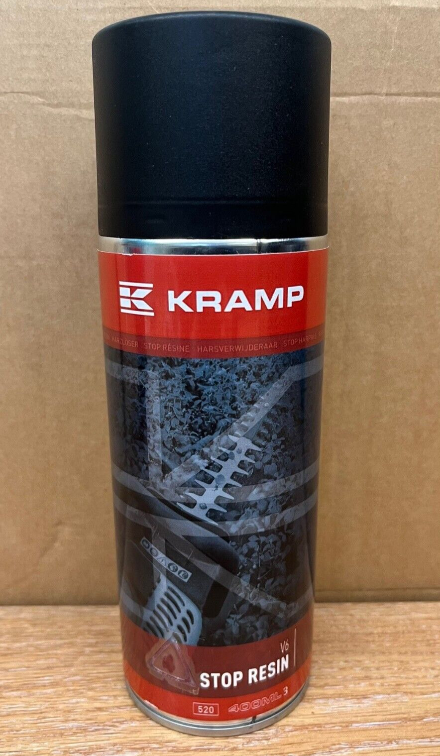 KRAMP RESIN SOLVENT REMOVER SPRAY 400ml PREVENTS & REMOVES RESIN DEPOSITS