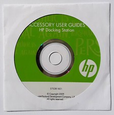 HP Docking Station Accessory User Guides NEW SEALED CD 575281-821