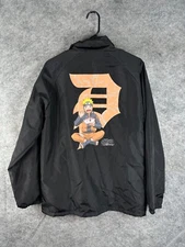 Primative Mens Jacket Small Naruto Shippuden Special Edition Black Snap Anime