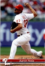 2022 Philadelphia Phillies Photocards Aaron Nola