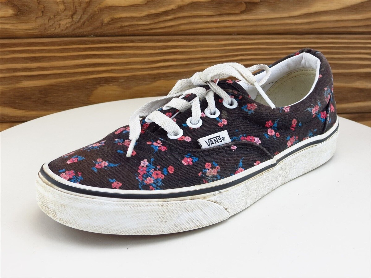 VANS Size Women Sneaker Black Fabric M