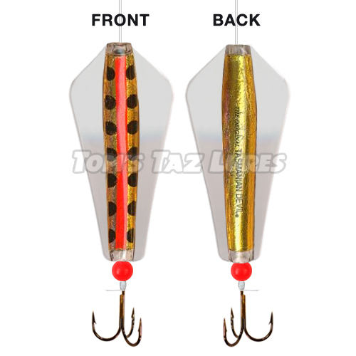 Taz Lure 005 Tequila Sunrise Tasmanian Devil Fishing Lure TomsTazLures