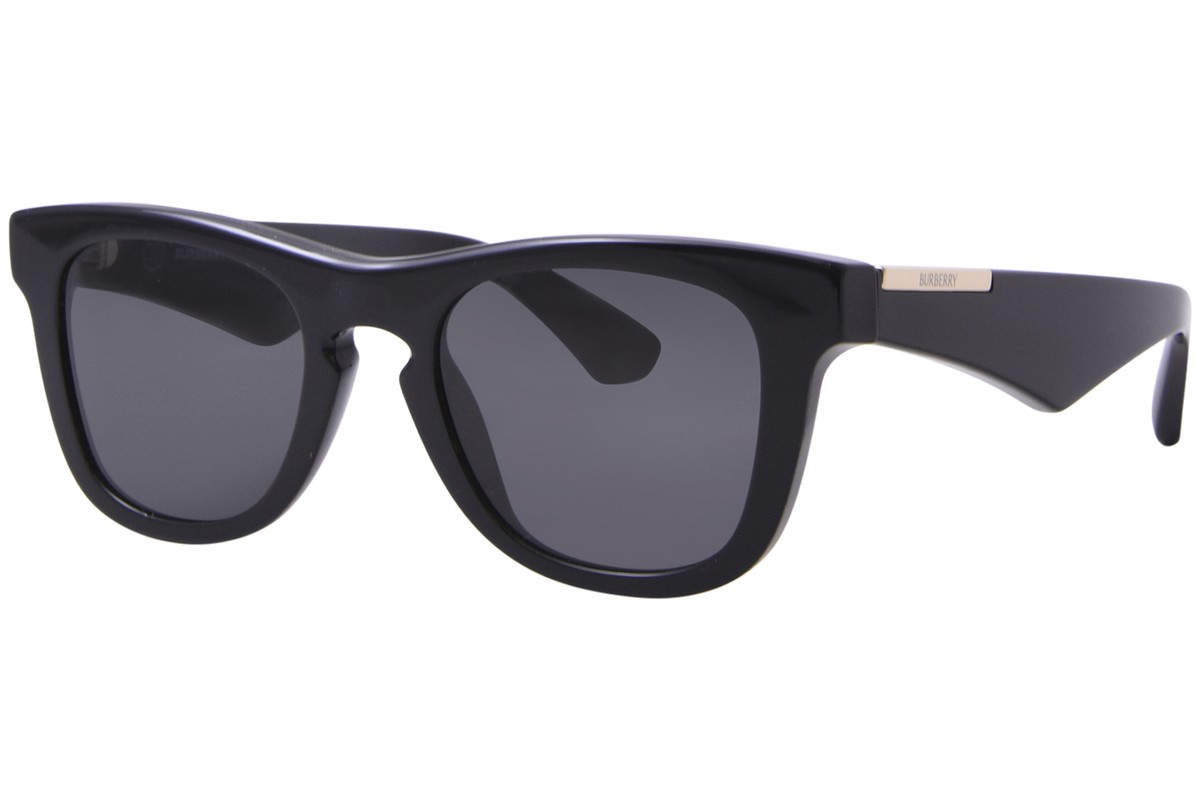 NEW Burberry BE4426 300187 Black Grey Square Unisex Sunglasses BE 4426 Sunglasses Burberry BE4426 | Free Shipping | Glasses.com® main image 2