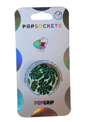 Monstera 804853- Premium PopSockets Single Grip Stand Phones Holder New 