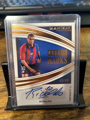 Rivaldo Autograph 2022-23 Panini Immaculate Modern Marks /99 FC