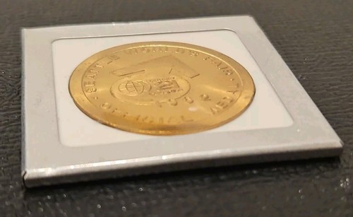 1962 SEATTLE WORLD'S FAIR SILVER DOLLAR $1 MILLION DISPLAY MEDAL COIN TOKEN - Picture 3 of 6