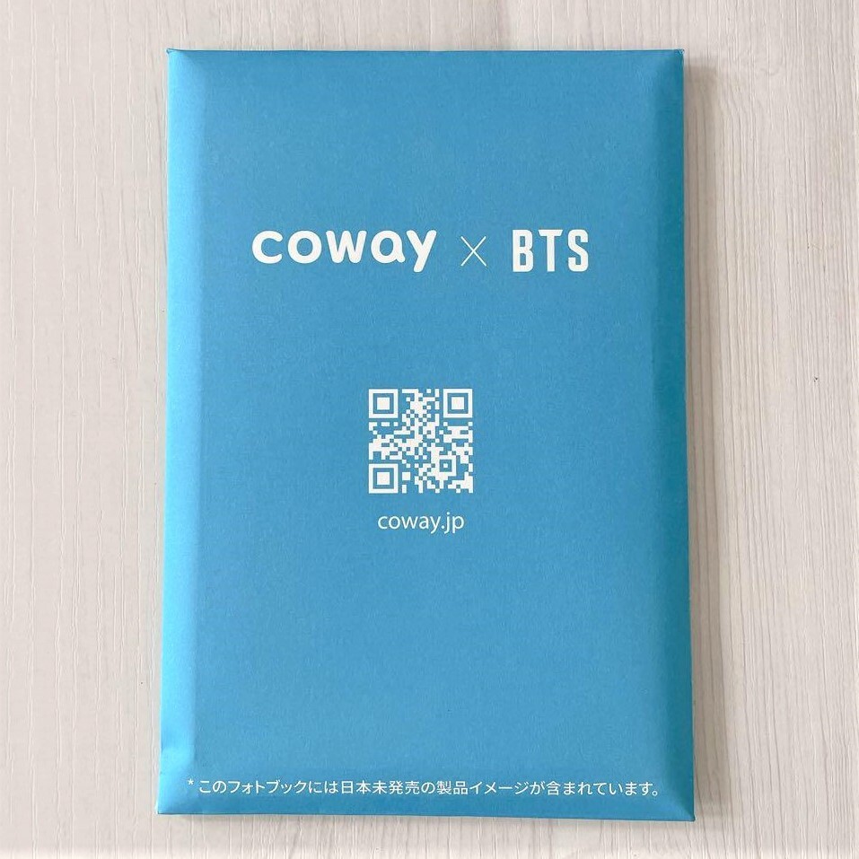 BTS 公式 photo book フォトブック BTS x COWAY ORIGINAL PHOTO BOOK Limited Edition SET of 16