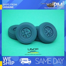 Uscp 24p183t 124 Resin Wheels Tires 10 Inch Rostyle Steel Wheels Mini Cooper