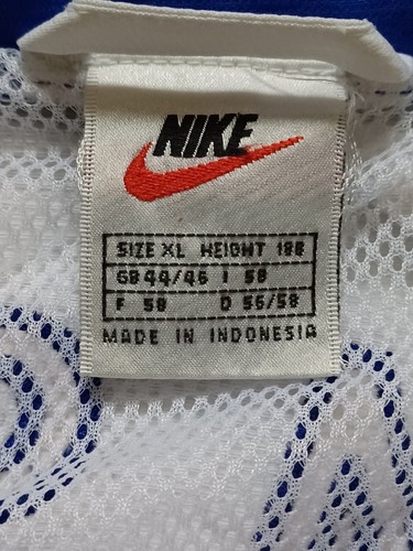 Chaqueta Rompevientos De Colección 1998 Selección Nacional de Fútbol Brasil Calentamiento Nike Talla XL - Imagen 6 de 7