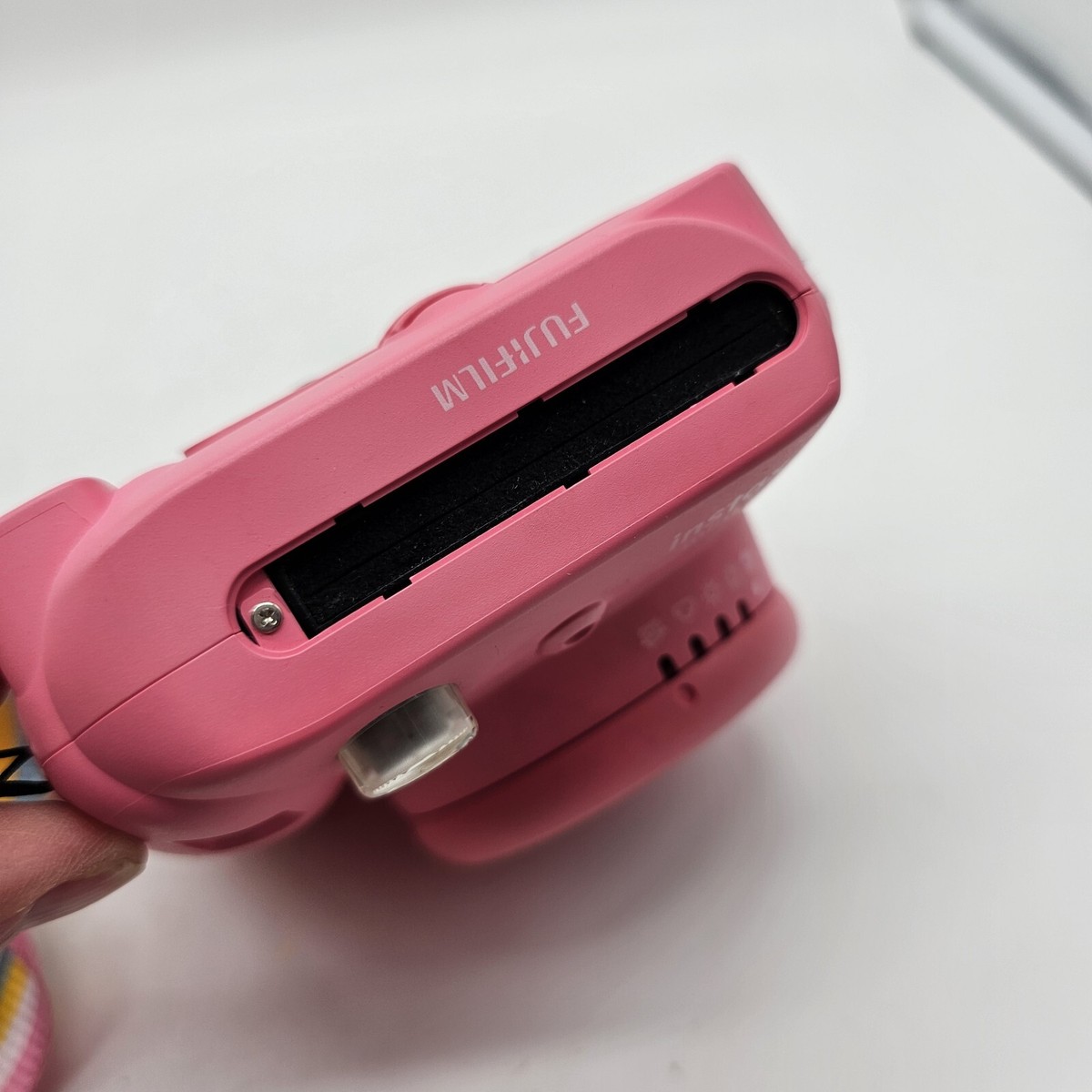 Fuji Instax Mini 9 Pink Camera with Pink Leather Case Works | eBay
