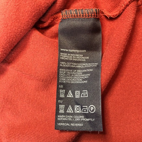Vintage Tommy Hilfiger Pullover XL V Neck Cotton Long Sleeve Classic Look - Picture 4 of 8