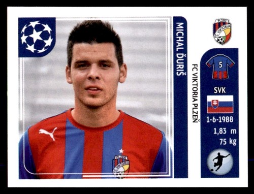 Panini Champions League 2011-2012 - Michal Duris FC Viktoria Plzen No. 547