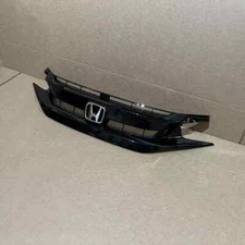 for 2019-2021 HONDA CIVIC SPORT Front Bumper Gloss Black Grille Assembly Emblem