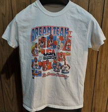 US Olympic Dream Team II shirt 1996 small Salem Mourning Kemp Dumars Wilkens