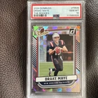 2024 Panini Donruss The Rookies DRAKE MAYE #TR-39 RC PSA 10 New England Pats