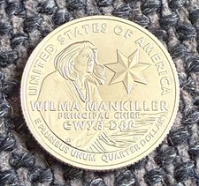 USA: American Women Quarters 2022, Wilma Mankiller, Mint S, Rollenware