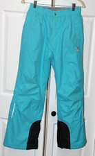 ZERO XPOSUR UNISEX AQUA BLUE SNOW SKI PANTS SIZE XL 16