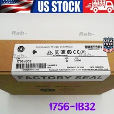 NEW- Allen Bradley 1756-IB32 AB SER B CONTROLOGIX 32 PT DC INPUT MODULE US USA