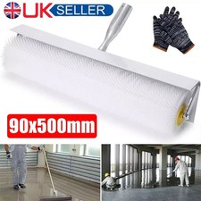 SPIKED ROLLER Aeration 500x90mm Self Levelling Screed Flooring Tool 21mm Spikes