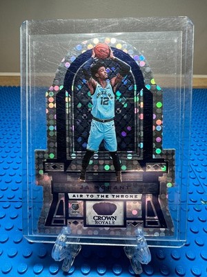 2019 Panini Crown Royale 20/75 Ja Morant De'aaron Fox Air To The Throne Blue SSP