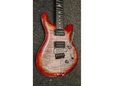 PRS SE CUSTOM 24 FLOYD CHARCOAL CHERRY BURST j048800231889 *