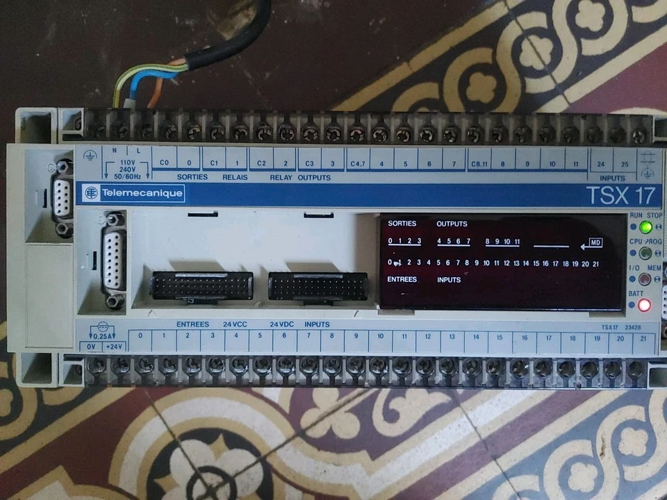 Automate programmable industriel TSX1722028 TELEMECANIQUE Test Ok - Photo 3/3