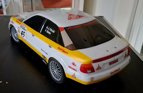 Carrozzeria Tamiya Audi A4 HB Racing Rally 1/10 pezzo unico - Foto 7 di 12