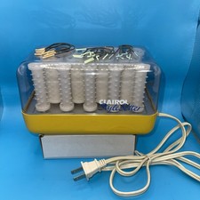 Clairol Style Setter C-14 Hairsetter Hot Rollers Electric Heat Curlers W/ Clips
