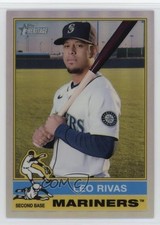 2025 Topps Heritage High Number Chrome Refractor Leo Rivas #634 0nu6
