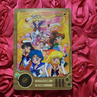 Sailor Moon Golden Melody Goddess Anime Foil ACG Girl Card Group Team