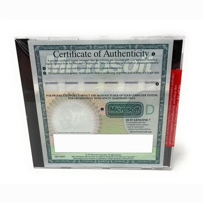 Microsoft Windows NT Workstation 4.0 CD Lizenz Originalverpackung Deutsch