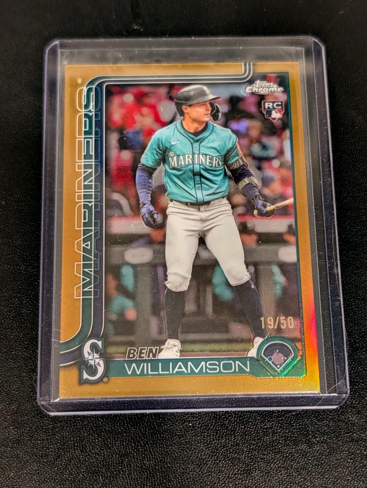 2025 Topps Chrome Update - #USC168 Ben Williamson Rookie Gold /50
