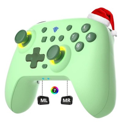 Switch Pro Controller with LED, Turbo, Vibration, Gyro