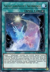 Satellarknight Skybridge - Ultra Rare 1st Edition - BLGG-EN110 - Battles of Legend: Glorious Gallery