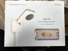 Miku Pro Contact-Free Breathing Sleep Tracking Monitor - Real-Time Smart Baby