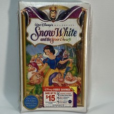 SNOW WHITE and the Seven Dwarfs VHS Walt Disney Masterpiece 1994 - NEW SEALED